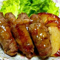 TOモカ's cooksnap of when they made ☆ごぼうの肉巻き☆.