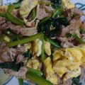 ゆきりら1975's cooksnap of when they made 中華風ソーセージとほうれん草の炒めもの♪.