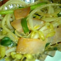 かけい飯's cooksnap of when they made もやしとハムのオイマヨ炒め.