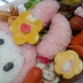 さおりおママ's cooksnap of when they made ピンクが可愛い！マイメロ弁当！キャラ弁♪.