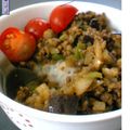 カヲリンゴ's cooksnap of when they made ナス肉ピーマン飯.