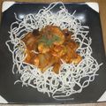 icchii's cooksnap of when they made こんにゃくのエビチリ風.