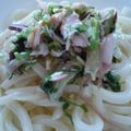 ミツタ's cooksnap of when they made アジの干物で冷やしうどん.