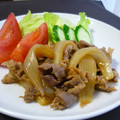 annanotomo's cooksnap of when they made 新玉ねぎと豚肉の✿しょうが風炒め.
