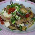 mimimeg's cooksnap of when they made あさりトマトそして豆腐.