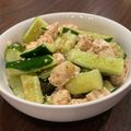 のえりんこ's cooksnap of when they made サラダチキンときゅうりの無限中華和え.
