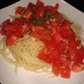キキkiki's cooksnap of when they made ★トマトの冷製パスタ☆.