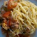 ムスティーチャン's cooksnap of when they made ツナとトマトの簡単冷製パスタ*.