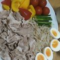 pyorohane's cooksnap of when they made お肉が美味しい冷しゃぶサラダ。.