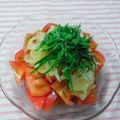 ゆみらんたん's cooksnap of when they made トマトの中華風サラダ.
