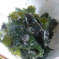 ユーロン's cooksnap of when they made ワカメのゴマあえ.