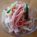 えいなつママ's cooksnap of when they made きゅうりともやしの胡麻マヨ和え！.