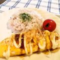 ＢＵＴＴＯＮ3's cooksnap of when they made 朝食にも♪簡単♪オムレツをお好み焼き味で.