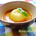 tearstar's cooksnap of when they made 新玉ねぎの丸ごとスープ煮.