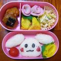 harumiko's cooksnap of when they made ❤キャラ弁【シナモンロール】の作り方❤.
