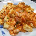 つつくんこ's cooksnap of when they made えびと豆腐のﾁﾘｿｰｽ煮♡.