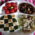 るらちゃん's cooksnap of when they made お弁当に ☆トマトのお花☆.