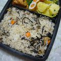 白いカピバラ's cooksnap of when they made 梅香るひじきとしらすの炊き込みご飯.