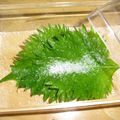 チヒナコ's cooksnap of when they made 大葉の便利な保存法☆.