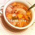 平井婦人's cooksnap of when they made 食べる！冷製ミネストローネ.