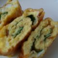 ソネチコ's cooksnap of when they made 大葉巻き巻き♪梅卵焼き♪.