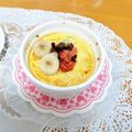 urara☆☆'s cooksnap of when they made 朝食に熱々を♪簡単オートミールプディング.