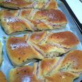くまちーこ's cooksnap of when they made ネジネジごまあんパン.