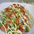 みょんオンマ's cooksnap of when they made 簡単アボガドと刺身のコロコロカルパッチョ.