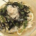 ハイニー's cooksnap of when they made 冷ぶっかけツナおろしシラスなめこうどん.