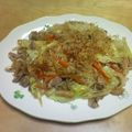 おけいはん０９１３'s cooksnap of when they made 残ったそうめん＆野菜で★焼きそうめん★.