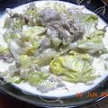 妙香ママ's cooksnap of when they made ■豚とキャベツのミルク煮■.