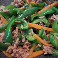 MegJpn's cooksnap of when they made 簡単♪挽肉とピーマンの甘辛生姜炒め.