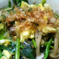 トーユ。's cooksnap of when they made 卵とほうれん草のバター醤油炒め♪.