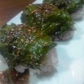 ブりゃん's cooksnap of when they made ご飯のお供に！即席★大葉のたれ漬け.