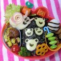 るらちゃん's cooksnap of when they made チーズdeカエル弁当.