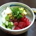 ayumi73's cooksnap of when they made ネバネバ軍団７色丼.