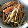 らみねす's cooksnap of when they made 簡単♥きんぴらごぼう.