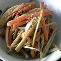 らみねす's cooksnap of when they made 簡単♥きんぴらごぼう.