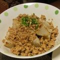 ﾏｲﾏｲ☆ﾟ's cooksnap of when they made 大根ステーキ♡ごはんがｽｽﾑ肉そぼろ♡.