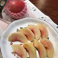 こつゆ514's cooksnap of when they made 桃の切り方簡単綺麗ビックリするよ！.