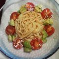ナスコ's cooksnap of when they made やっぱ夏は冷製でしょ！トマトの冷製パスタ.