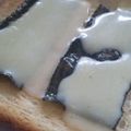 ユーロン's cooksnap of when they made のりチーズトースト.