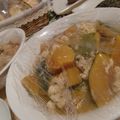 mais2farm's cooksnap of when they made かぼちゃと豚ミンチの煮物.
