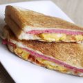 るるおか's cooksnap of when they made フライパンで簡単・美味しいホットサンド！.