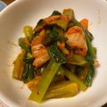 こうせい(=ﾟωﾟ)ﾉ's cooksnap of when they made 小松菜胡瓜のコチュジャンキムチ和え.