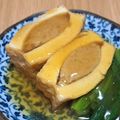 kaori238's cooksnap of when they made 厚揚げのヘルシー肉詰め.