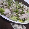 海理ママ's cooksnap of when they made 私の冷しゃぶサラダ❤.