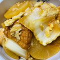 J_son's cooksnap of when they made 白菜&厚揚げ&がんも&大根の煮物.