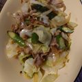 ゆきりら1975's cooksnap of when they made 豚バラキャベツのやみつき塩だれ炒め.
