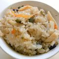 キッチン☆福にゃん's cooksnap of when they made 筍とワラビの炊き込みご飯.